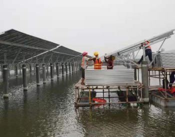 安徽省铜陵市义安区首个110兆瓦“渔光互补”光伏发电项目加快推进
