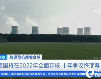 德国将在2022年全面<em>弃核</em>：天然气、煤炭等价格飙升 能源危机席卷全球