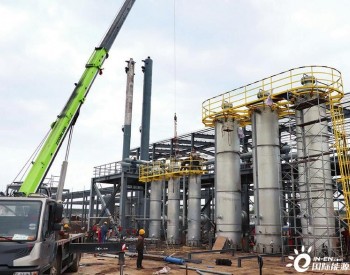 陜西省寶雞大豐LNG儲氣調峰項目正在建設中