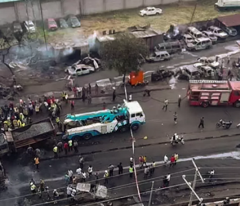 108人遇难、92人<em>受伤</em>！塞拉利昂弗里敦发生油罐车爆炸事故
