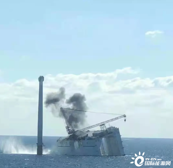 突发！辽宁大连海域某海上风电项目施工船发生倾覆事故！