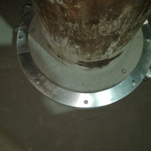 锅炉中心筒支撑和导向部位非晶碳晶密封