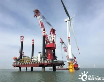 龙源江苏<em>大丰</em>二期606MW海上风电项目主体工程竣工