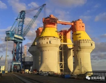 又一坐底風電安裝平臺，正式交付！