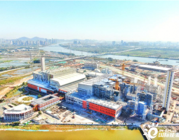 中国能建安徽电建二公司承建的广东广州第四资源热力电厂二期工程"双投"