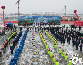 中国能建设计建设的湖南岳阳2×100万千瓦煤电项目开工