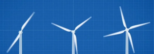 你见过两个叶片的风力发电机吗？