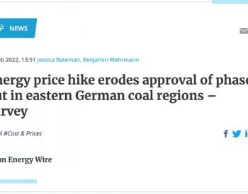 <em>能源价格</em>上升导致德国民意对退煤、弃核产生动摇