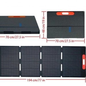 MoveTo 户外便携式折叠太阳能电池板 200W