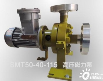 上海玲耐为中石油公司定制的2台高压磁力泵成功交付