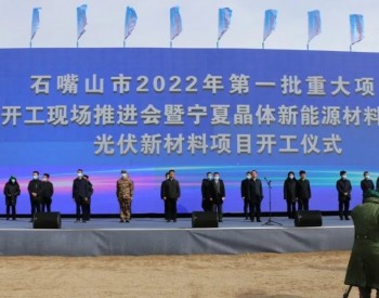 东方希望宁夏晶体新能源材料项目开工