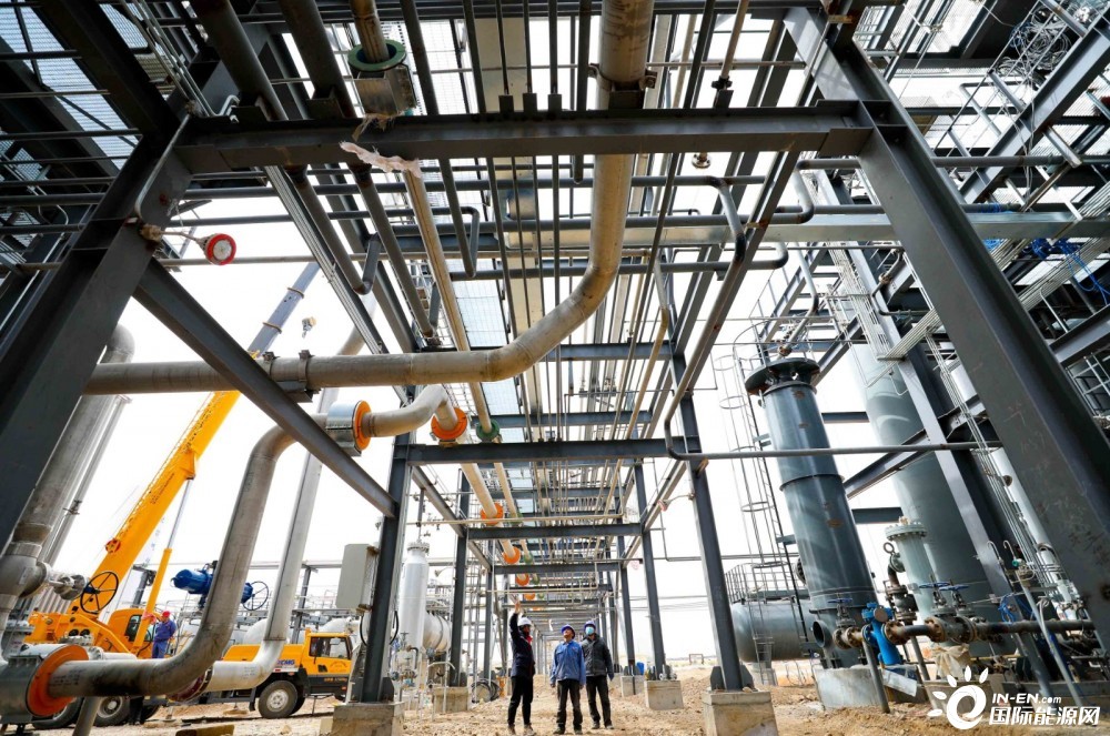 日产液化天然气350吨甘肃省张掖lng储备中心项目建设忙