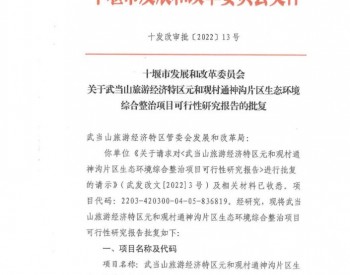 湖北省十堰市发展和改革委员会关于武当山旅游经济