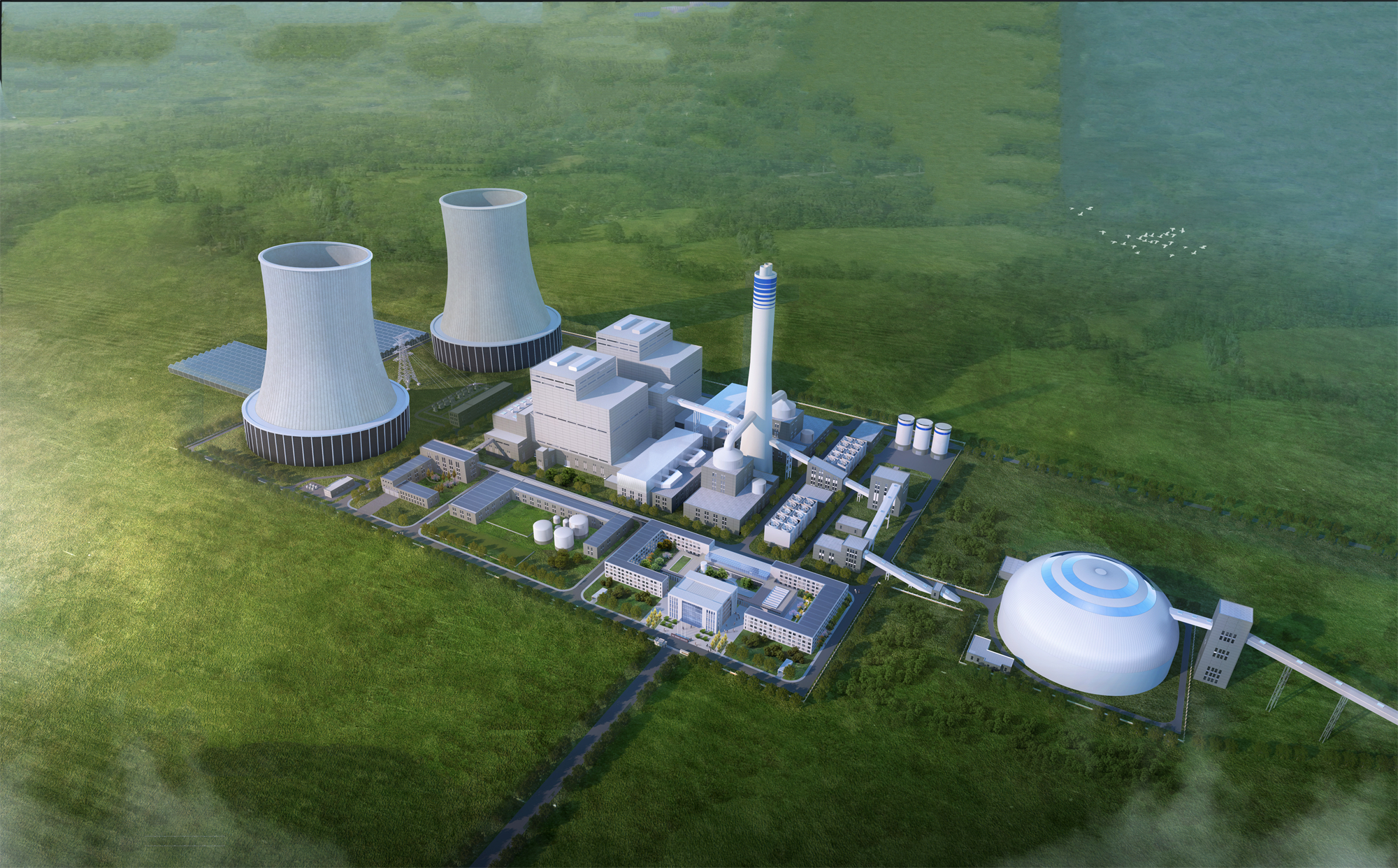 中国能建安徽电建一公司承建的国内首个百万千瓦<em>褐煤发电机组</em>项目开工