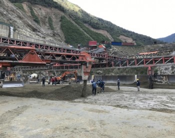 玻利维亚伊比利苏水电站I项目<em>大坝</em>混凝土浇筑量突破十万方