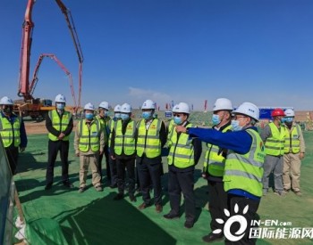 <em>中国电建西北院</em>首个沙漠风电探索项目正式开工