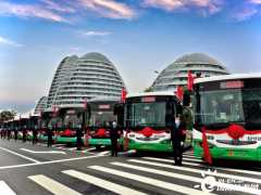 新一批氢能源公交车上线运营，湖北武汉氢能车应
