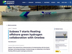 最新！英国能源巨头与荷兰<em>氢能</em>技术开发商合作探索海上浮式制氢新技术