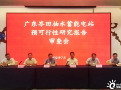 广东岑田抽水蓄能电站预可行性研究报告审查会召开