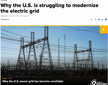 美国电网老旧，停电越来越频繁