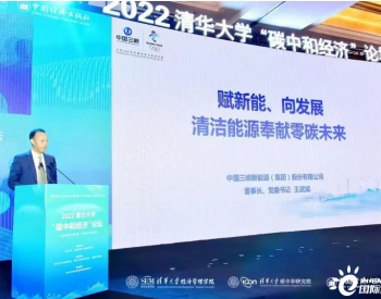 三峡能源董事长、党委书记王武斌：赋新能、向发展，清洁能源奉献<em>零碳未来</em>