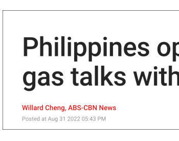 菲律宾外长：愿恢复同中国讨论南海<em>油气开发</em>合作
