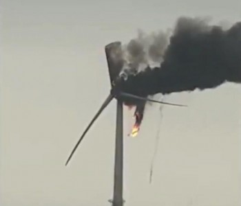 突发！一起海上风电机组着火事故（附视频）