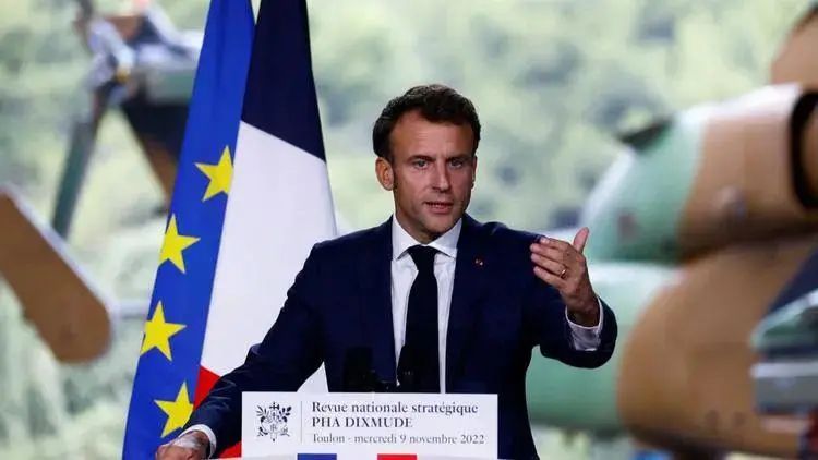 马克龙：法国应进入“战时经济状态”！电力赤字字高达42亿欧元！