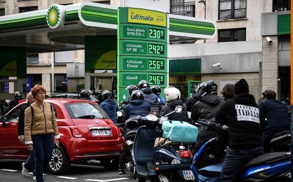 （加油站法国）法国政府汽油价格补贴政策即将到期加油站缺货卷土重来
