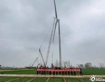 100MW！三峡能源河南杞县风电项目完成全部<em>风机吊装</em>