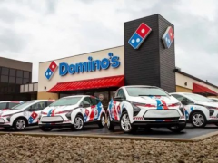 达美乐披萨订购800辆雪佛兰Bolt电动车