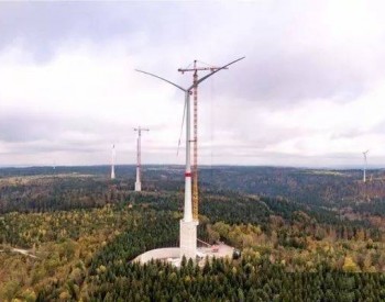德国建世界上最高风力发电机 地面到叶尖高为264.5