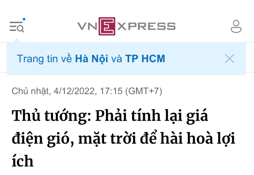 风光市场生变？越南总理要求光伏、风电降价 ！