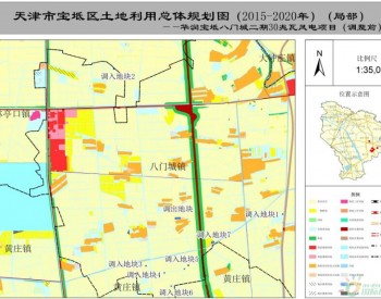 华润天津宝坻八门城二期30兆瓦风电项目规划修改方案公示