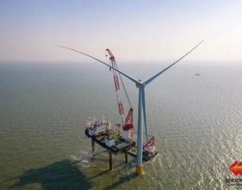 501.5MW！國家能源集團在魯首個海上風電項目首機吊裝