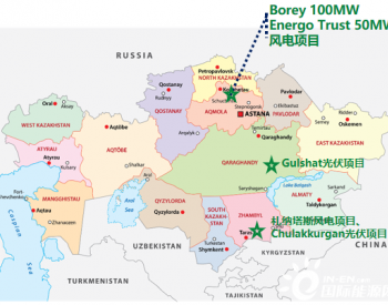 中电国际完成哈萨克斯坦Borey风电项目和Energo Trust风电项目控<em>股权交割</em>
