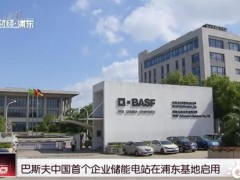 <em>巴斯夫</em>中国首个企业储能电站在浦东基地启用
