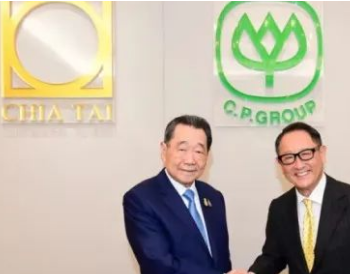 丰田与泰国<em>正大集团</em>就生物质制氢项目展开合作