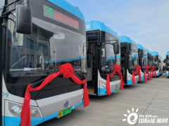 河南开封首批氢燃料电池<em>公交车</em>正式上线运营