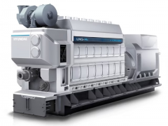 <em>现代重工集团</em>推出船用LNG&氢能混合动力发动机