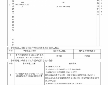 中标 | 超9.6亿元！两家公司拟联合中标海上风电项目