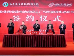 盛虹控股集团306亿元新能源电池项目落户江苏张家