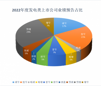 華能國際、大唐發電等13家虧損！48家發電企業2022年業績解析！