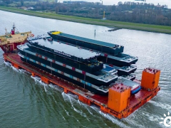 全球首艘内陆<em>氢能船</em>只船体抵达鹿特丹进行最后调试