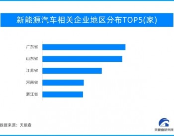 天眼查<em>数据显示</em>我国新能源汽车相关企业超72.3万家