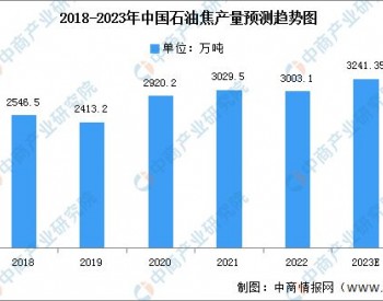2023年中国石油焦市场现状及发展<em>趋势预测</em>分析