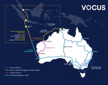 连接澳洲、印尼和新加坡的DJSC海缆系统已投入<em>最终</em>段的铺设
