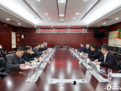 吉电股份与中国电建集团江西水电公司举行会谈