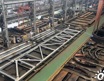 中国能建<em>浙江火电</em>制造的台湾扬堡SRF再生能源发电兴建工程钢结构项目完成