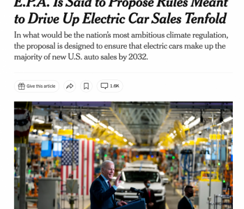 美國擬調高電動汽車目標：到2032年占乘用車市場份額67%！